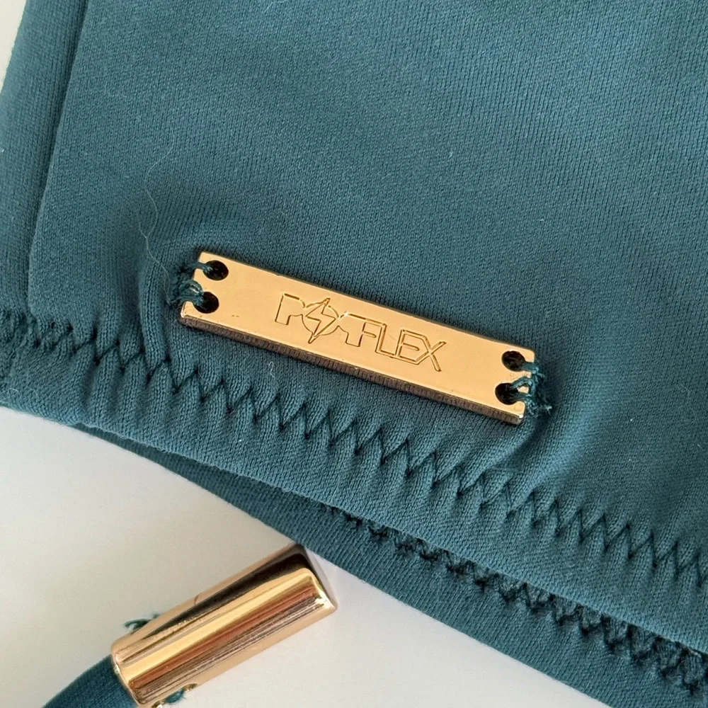 Popflex Sea Maiden Bikini Top- Dark Sea SZ XS BNWT - Picture 3 of 6